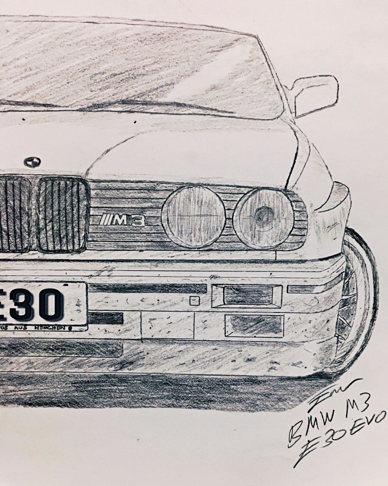 BMW m5 Pencil